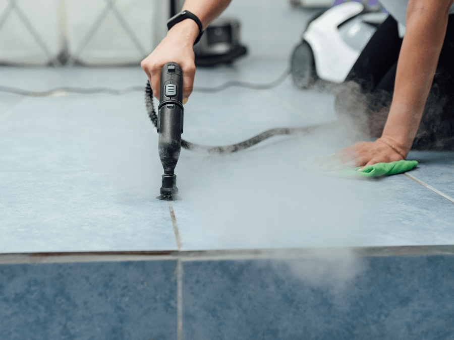 professional cleaning/maintaining porcelain tile grout - Branson, MO