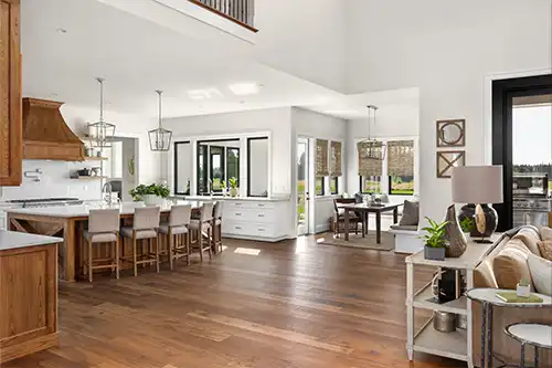 Sho-Me Flooring—A home in Branson, MO, with beautifully maintained hardwood floors.